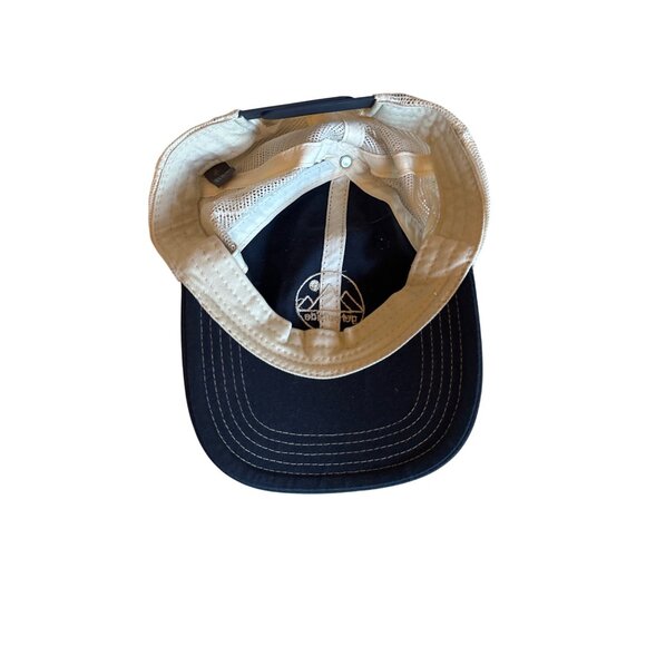 Get Outside Trucker Hat With Mesh Back Casual Novelty Blue Adjustable - Picture 5 of 6